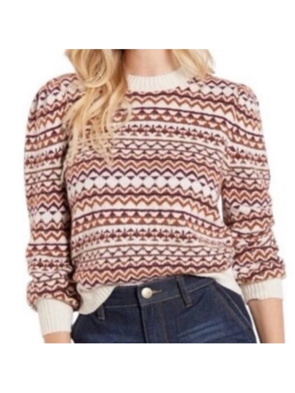 EVEREVE S Haylo Fair Isle Sweater
